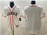 Japan Baseball White 2026 World Baseball Classic Team Jersey