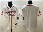 Puerto Rico White 2026 World Baseball Classic Team Jersey