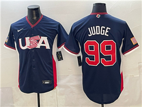 USA Baseball #99 Aaron Judge Navy 2026 World Baseball Classic Jersey