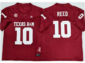 Texas A&M Aggies #10 Marcel Reed Maroon College Football F.U.S.E. Limited Jersey