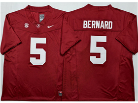 Alabama Crimson Tide #5 Germie Bernard Red College Football F.U.S.E. Limited Jersey