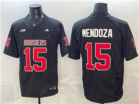 Indiana Hoosiers #15 Fernando Mendoza Black College Football F.U.S.E. Limited Jersey