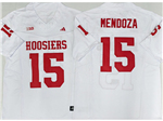 Indiana Hoosiers #15 Fernando Mendoza White College Football F.U.S.E. Limited Jersey