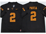 Vanderbilt Commodores #2 Diego Pavia Black College Football F.U.S.E. Limited Jersey