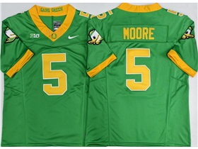 Oregon Ducks #5 Dante Moore Green College Football F.U.S.E. Limited Jersey
