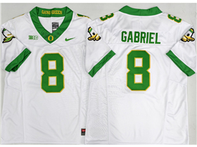 Oregon Ducks #8 Dillon Gabriel White College Football F.U.S.E. Limited Jersey