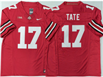 Ohio State Buckeyes #17 Carnell Tate Red College Football F.U.S.E. Limited Jersey