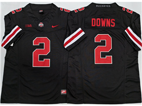 Ohio State Buckeyes #2 Caleb Downs Black College Football F.U.S.E. Limited Jersey