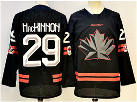 2026 Winter Olympics Team Canada #29 Nathan MacKinnon Black Hockey Jersey