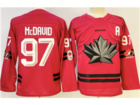 2026 Winter Olympics Team Canada #97 Connor McDavid Youth Red Hockey Jersey