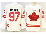2026 Winter Olympics Team Canada #97 Connor McDavid Youth White Hockey Jersey