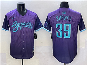 Arizona Diamondbacks #39 Corbin Burnes Purple 2025 City Connect Limited Jersey