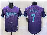 Arizona Diamondbacks #7 Corbin Carroll Purple 2025 City Connect Limited Jersey