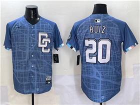 Washington Nationals #20 Keibert Ruiz 2025 Blue City Connect Limited Jersey