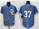 Washington Nationals #37 Stephen Strasburg 2025 Blue City Connect Limited Jersey