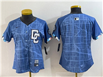 Washington Nationals Women's 2025 Blue City Connect Limited Team Jersey