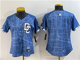 Washington Nationals Women's 2025 Blue City Connect Limited Team Jersey