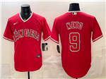 Los Angeles Angels #9 Zach Neto Red Limited Jersey