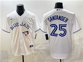 Toronto Blue Jays #25 Anthony Santander White Limited Jersey