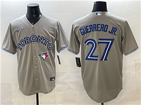 Toronto Blue Jays #27 Vladimir Guerrero Jr. Gray Limited Jersey