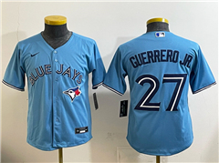Toronto Blue Jays #27 Vladimir Guerrero Jr. Youth Powder Blue Limited Jersey