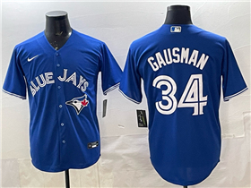 Toronto Blue Jays #34 Kevin Gausman Blue Limited Jersey