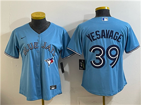 Toronto Blue Jays #39 Trey Yesavage Women's Powder Blue Limited Jersey