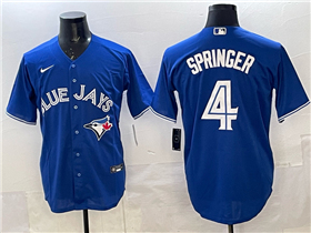 Toronto Blue Jays #4 George Springer Blue Limited Jersey