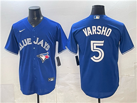 Toronto Blue Jays #5 Daulton Varsho Blue Limited Jersey