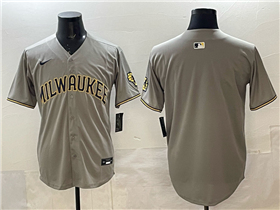Milwaukee Brewers Gray Limited Team Jersey