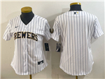Milwaukee Brewers Women's White Limited Team Jersey