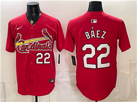 St. Louis Cardinals #22 Joshua Baez Red Limited Jersey