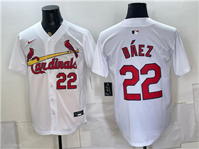 St. Louis Cardinals #22 Joshua Baez White Limited Jersey