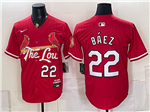 St. Louis Cardinals #22 Joshua Baez Red City Connect Limited Jersey