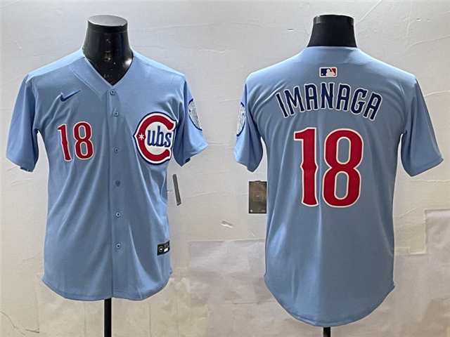 Chicago Cubs Shota Imanaga Light Blue City Connect Limited