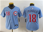 Chicago Cubs #18 Shota Imanaga Youth 2025 Light Blue City Connect Limited Jersey