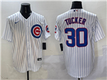 Chicago Cubs #30 Kyle Tucker White Limited Jersey