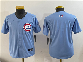 Chicago Cubs Youth 2025 Light Blue City Connect Limited Team Jersey