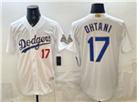 Los Angeles Dodgers #17 Shohei Ohtani White 2026 Gold Collection Jersey