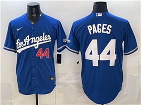 Los Angeles Dodgers #44 Andy Pages Blue Alternate Limited Jersey