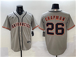 San Francisco Giants #26 Matt Chapman Gray Limited Jersey