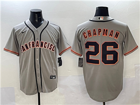 San Francisco Giants #26 Matt Chapman Gray Limited Jersey