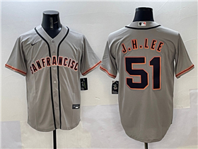 San Francisco Giants #51 Jung Hoo Lee Gray Limited Jersey