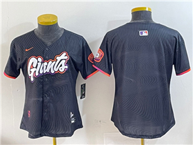 San Francisco Giants Women's Black 2025 City Connect Limited Team Jersey