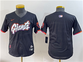 San Francisco Giants Youth Black 2025 City Connect Limited Team Jersey