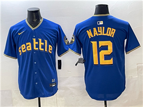 Seattle Mariners #12 Josh Naylor Royal City Connect Limited Jersey