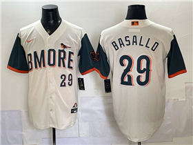 Baltimore Orioles #29 Samuel Basallo Cream 2026 City Connect Jersey