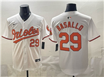 Baltimore Orioles #29 Samuel Basallo White Limited Jersey