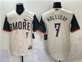 Baltimore Orioles #7 Jackson Holliday Cream 2026 City Connect Jersey
