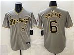 Pittsburgh Pirates #6 Konnor Griffin Gray Limited Jersey
